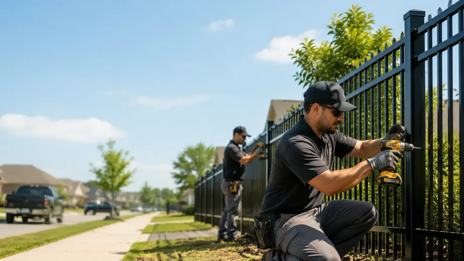 Metal Fence Installation in Pollard, AR